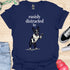 Easily distracted by bulldogs - V8 - Standing Happy T-Shirt